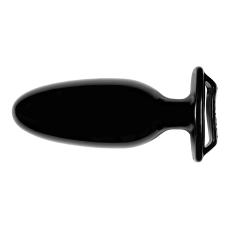 Analplug PerfectFitBrand mit Fingergriff Nummer 4 Schwarz 13 x 5,8 cm