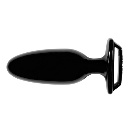 Analplug PerfectFitBrand mit Fingergriff Schwarz 11 x 5 cm