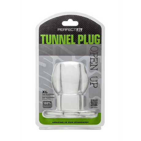 Analplug PerfectFitBrand Tunnel hohl XL Transparent 10,6 x 7,3 cm – Ansicht 2