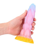 Analplug Rainbow Canine aus Silikon 17,5 x Ø 5 cm – Ansicht 7