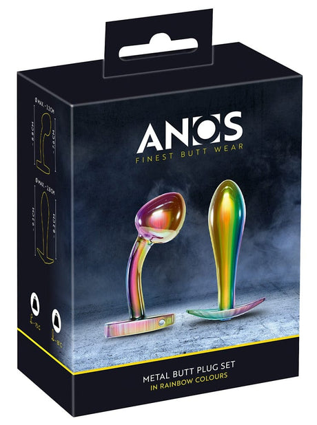 Analplug Rainbow-Set