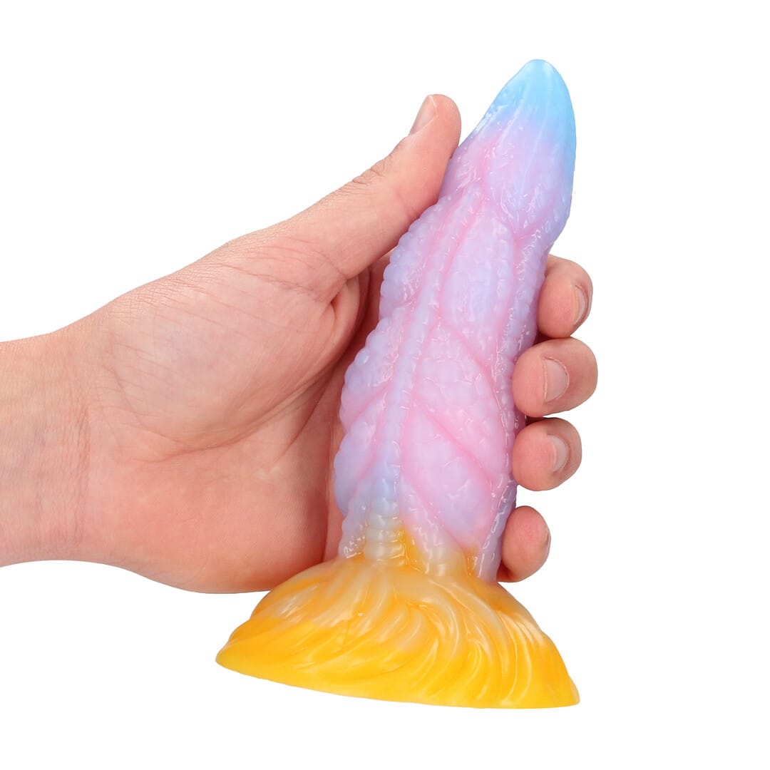 Analplug Rainbow Stallion aus Silikon 14 x Ø 4 cm – Ansicht 7