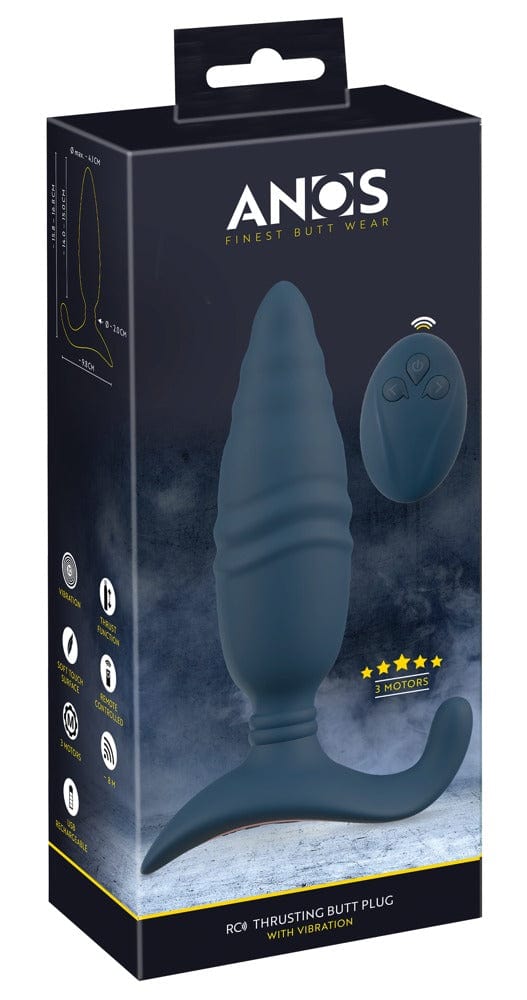 Analplug RC-Kontrolle 15,8 x 4,1 cm