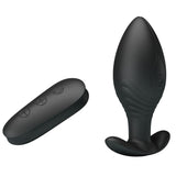Analplug Regina Anal Plug Wiederaufladbarer Schwarz