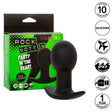 Analplug Rock Bottom Anal Plug 10 Vibrationen Silikon Schwarz