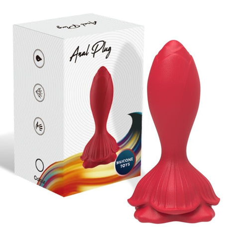 Analplug Rosa & Kleine Fernbedienung Rot