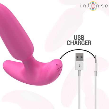 Analplug Ross Anal Plug 10 Vibrationen Rosa Fernbedienung 11 x 2,5 cm