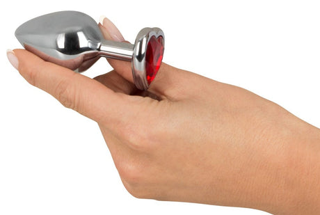 Analplug Roter Saphir