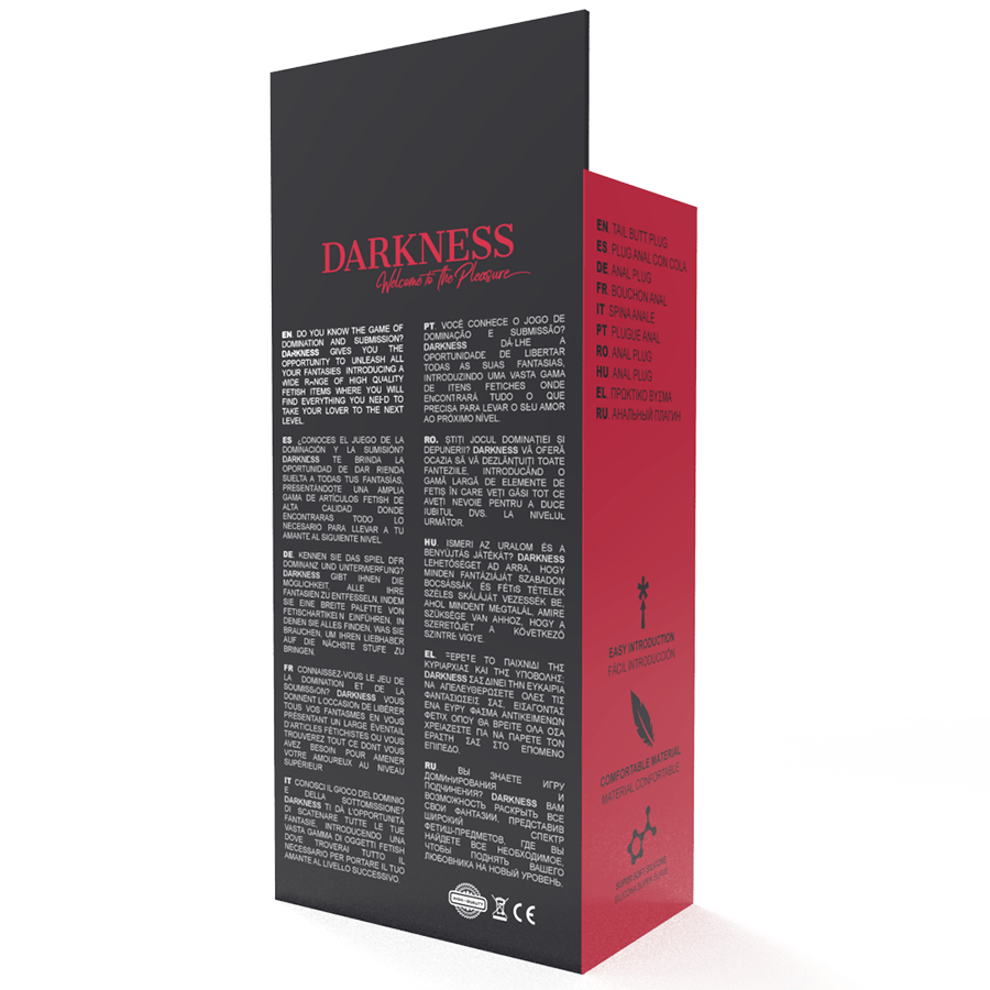 Analplug schwarzes Silikon 3 cm – Ansicht 4