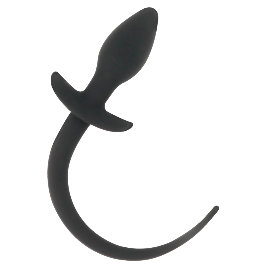Analplug schwarzes Silikon 3 cm – Ansicht 2