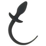 Analplug schwarzes Silikon 3 cm – Ansicht 2