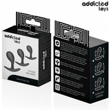 Analplug-Set 3-teilig Modell 3 Schwarz (4,6–6,5 cm)