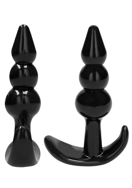 Analplug-Set Nr. 80 4-teilig Schwarz – Ansicht 4