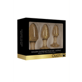 Analplug-Set Ouch aus Acryl Gold oder Silber 9,5 x Ø 4,5 cm – Ansicht 2
