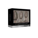 Analplug-Set Ouch aus Acryl Gold oder Silber 9,5 x Ø 4,5 cm – Ansicht 9