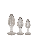 Analplug-Set Ouch aus Acryl Gold oder Silber 9,5 x Ø 4,5 cm – Ansicht 8