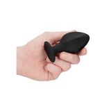 Analplug-Set Ouch Diamantform aus Silikon Schwarz 8,5 x Ø 4 cm – Ansicht 7