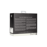 Analplug-Set Ouch gedreht aus Silikon Schwarz 8,3 x Ø 4 cm – Ansicht 3