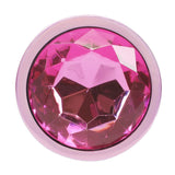Analplug-Set Ouch Paris aus Metall Pink 9,5 x Ø 4 cm – Ansicht 4