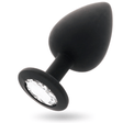 Analplug Shelki L Anal Plug Schwarz 9,2 x 4,4 cm