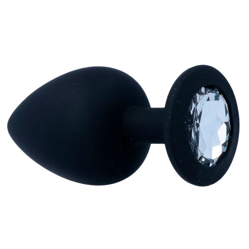 Analplug Shelki L Anal Plug Schwarz 9,2 x 4,4 cm – Ansicht 4
