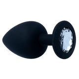 Analplug Shelki L Anal Plug Schwarz 9,2 x 4,4 cm – Ansicht 4