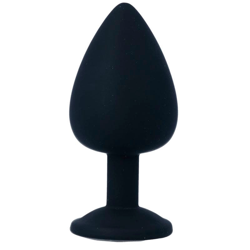 Analplug Shelki L Anal Plug Schwarz 9,2 x 4,4 cm – Ansicht 3