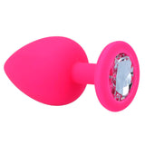 Analplug Shelki L Plug Anal Fuchsia 9,2 x 4,4 cm – Ansicht 5