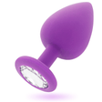 Analplug Shelki L Flieder 9,2 x 4,4 cm