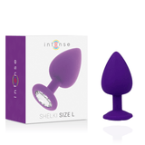 Analplug Shelki L Flieder 9,2 x 4,4 cm – Ansicht 2