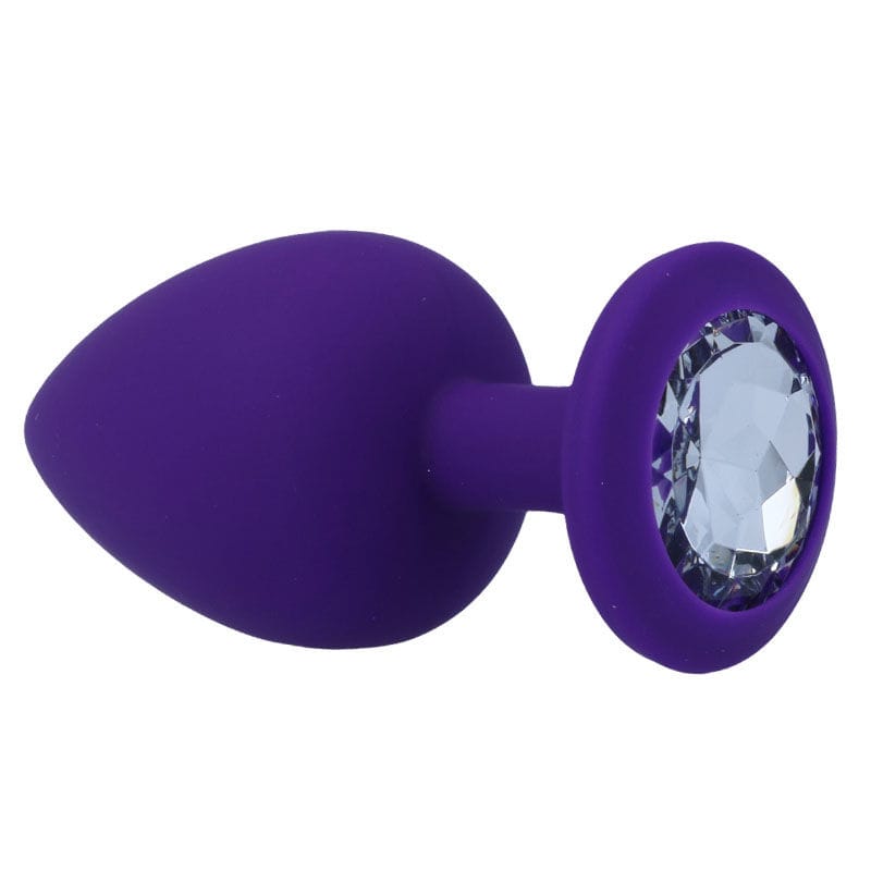 Analplug Shelki L Flieder 9,2 x 4,4 cm – Ansicht 4