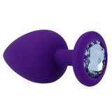 Analplug Shelki L Flieder 9,2 x 4,4 cm – Ansicht 4