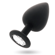 Analplug Shelki M Anal Plug Schwarz 8 x 3,5 cm