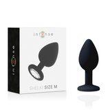Analplug Shelki M Anal Plug Schwarz 8 x 3,5 cm – Ansicht 2