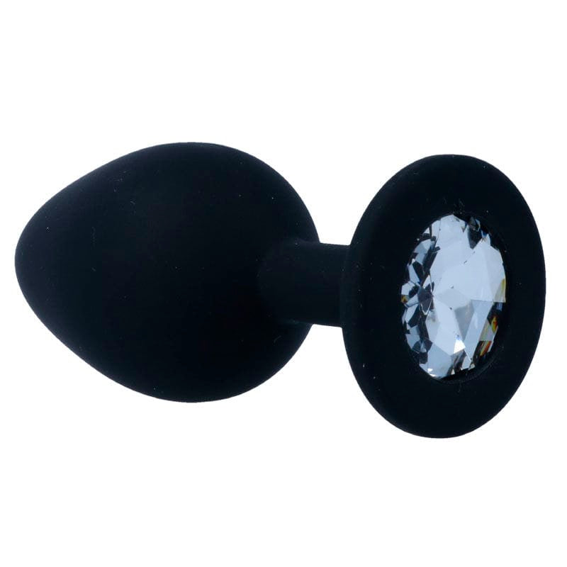 Analplug Shelki M Anal Plug Schwarz 8 x 3,5 cm – Ansicht 3