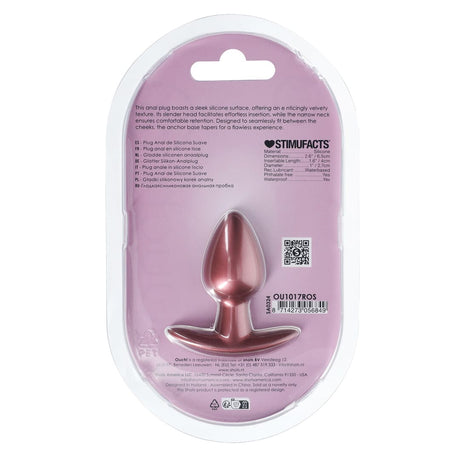 Analplug Silikon glatt Gun Metal – Ansicht 16