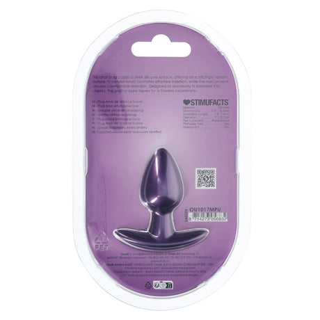 Analplug Silikon glatt Gun Metal – Ansicht 11