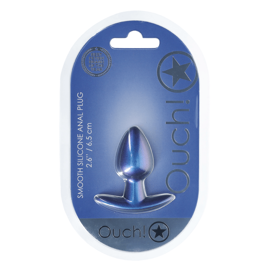 Analplug Ouch aus Silikon glatt in vier Farben 4 x Ø 2,7 cm – Ansicht 6