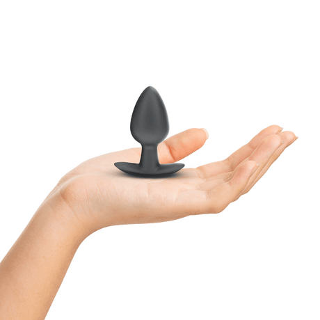 Analplug Silikon glatt Gun Metal Modell 2 – Ansicht 4