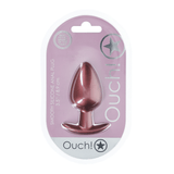 Analplug Ouch aus Silikon glatt in vier Farben 6,2 x Ø 4 cm – Ansicht 13