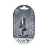 Analplug Ouch aus Silikon glatt in vier Farben 6,2 x Ø 4 cm – Ansicht 2