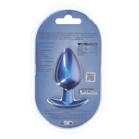 Analplug Silikon glatt Gun Metal Modell 3 – Ansicht 7