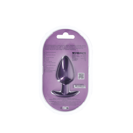 Analplug Silikon glatt Gun Metal Modell 3 – Ansicht 10