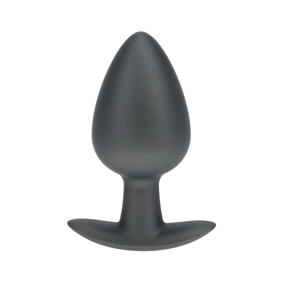 Analplug Ouch aus Silikon glatt in vier Farben 6,2 x Ø 4 cm