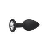 Analplug Ouch mit abnehmbarem Stein Schwarz 7,3 x Ø 3,2 cm – Ansicht 5