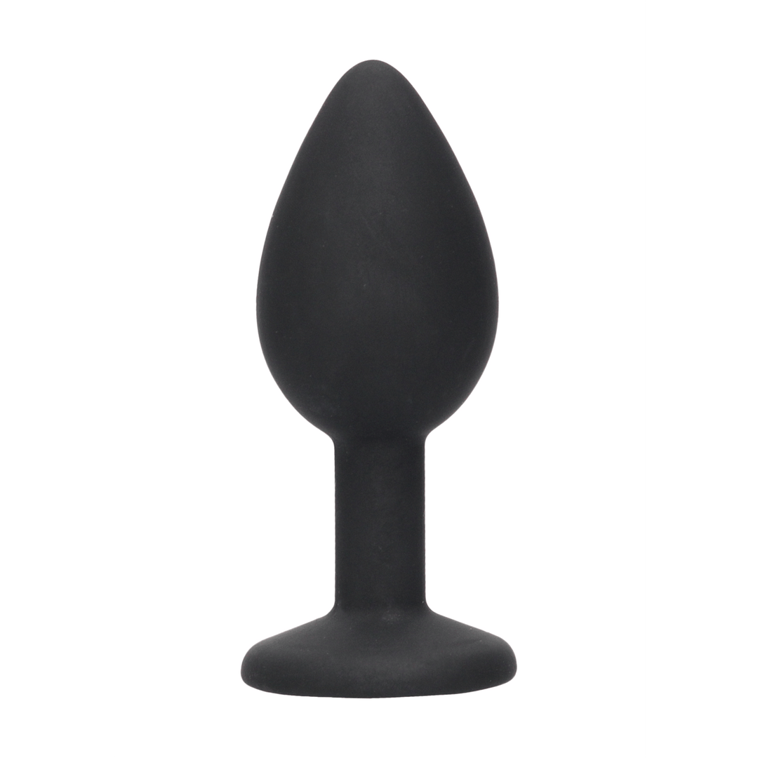 Analplug Ouch mit abnehmbarem Stein Schwarz 7,3 x Ø 3,2 cm – Ansicht 6
