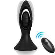 Silikon-Analvibrator Schwarz 12 x 3,6 cm