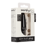 Analplug Slim für Anfänger Schwarz 7,5 x Ø 2,2 cm – Ansicht 2
