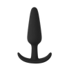Analplug Slim für Einsteiger Schwarz 7,5 x Ø 2,2 cm