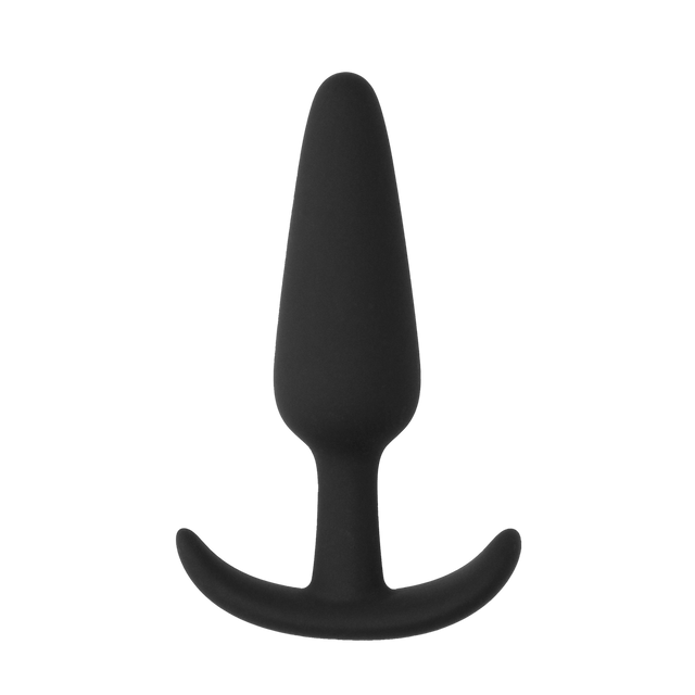 Analplug Slim für Anfänger Schwarz 7,5 x Ø 2,2 cm